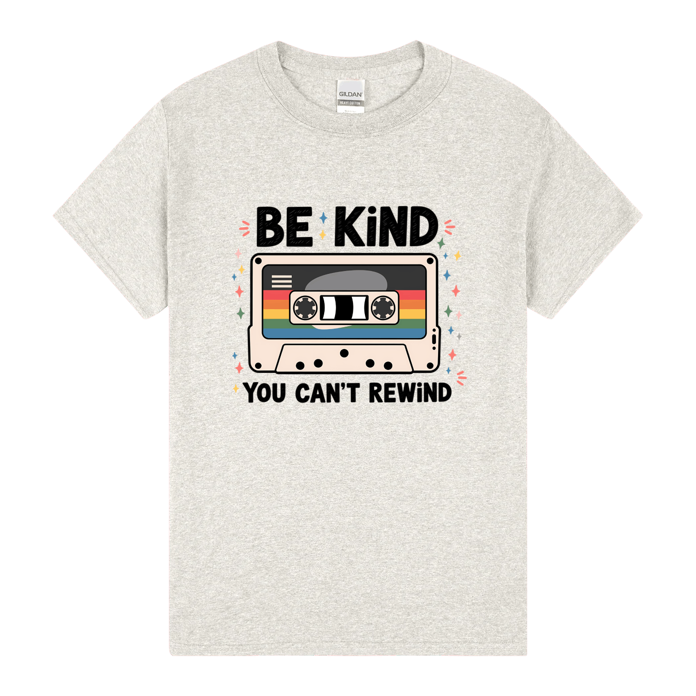Be Kind — You Can’t Rewind Tee - Image 5