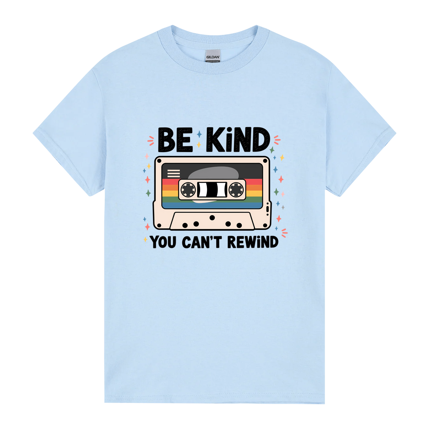 Be Kind — You Can’t Rewind Tee - Image 2